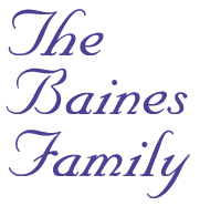 Baines Family Website